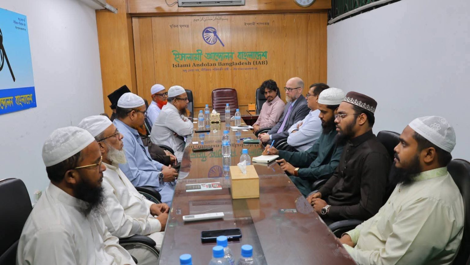 ইসলামী আন্দোলন বাংলাদেশের সঙ্গে যুক্তরাষ্ট্রের প্রতিনিধি দলের মতবিনিময় সভা অনুষ্ঠিত