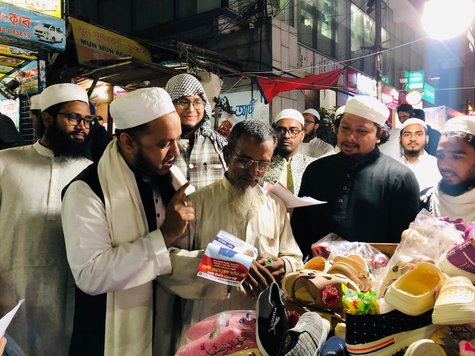 দিনাজপুর–২ আসনে মাওলানা জোবায়ের সাঈদ-এর পক্ষে বিশাল প্রচার মিছিল