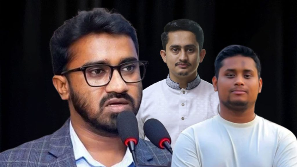 হাসনাত-সারজিস জাতির সঙ্গে বেইমানি করেছে : রাশেদ খাঁন