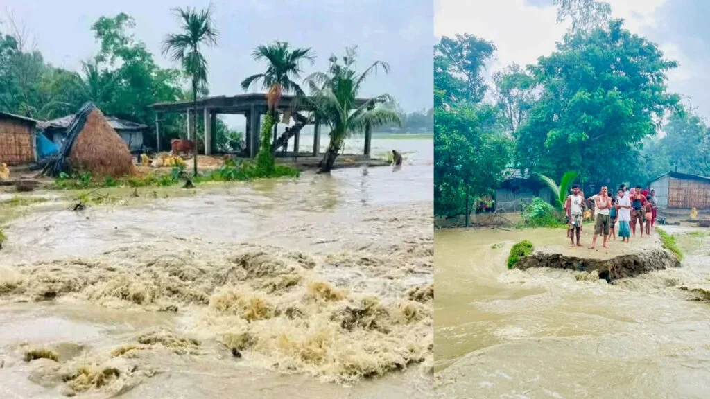 কক্সবাজারে বন্যায় পানিবন্দি ৫ লাখ মানুষ