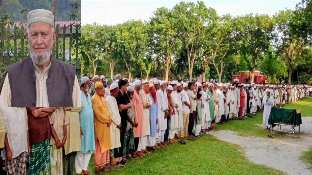 পার্বতীপুরে রাষ্ট্রীয় মর্যাদায় বীর মুক্তিযোদ্ধার দাফন সম্পন্ন