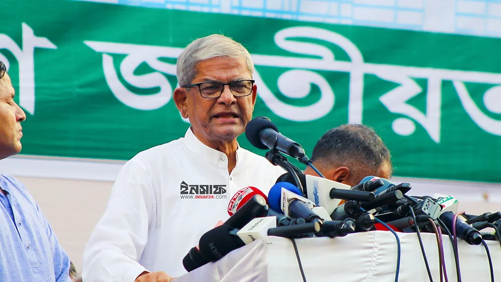 চীনের সঙ্গে ভূরাজনৈতিক ও অর্থনৈতিক সম্পর্ক আরও দৃঢ় করতে চায় বিএনপি: মির্জা ফখরুল